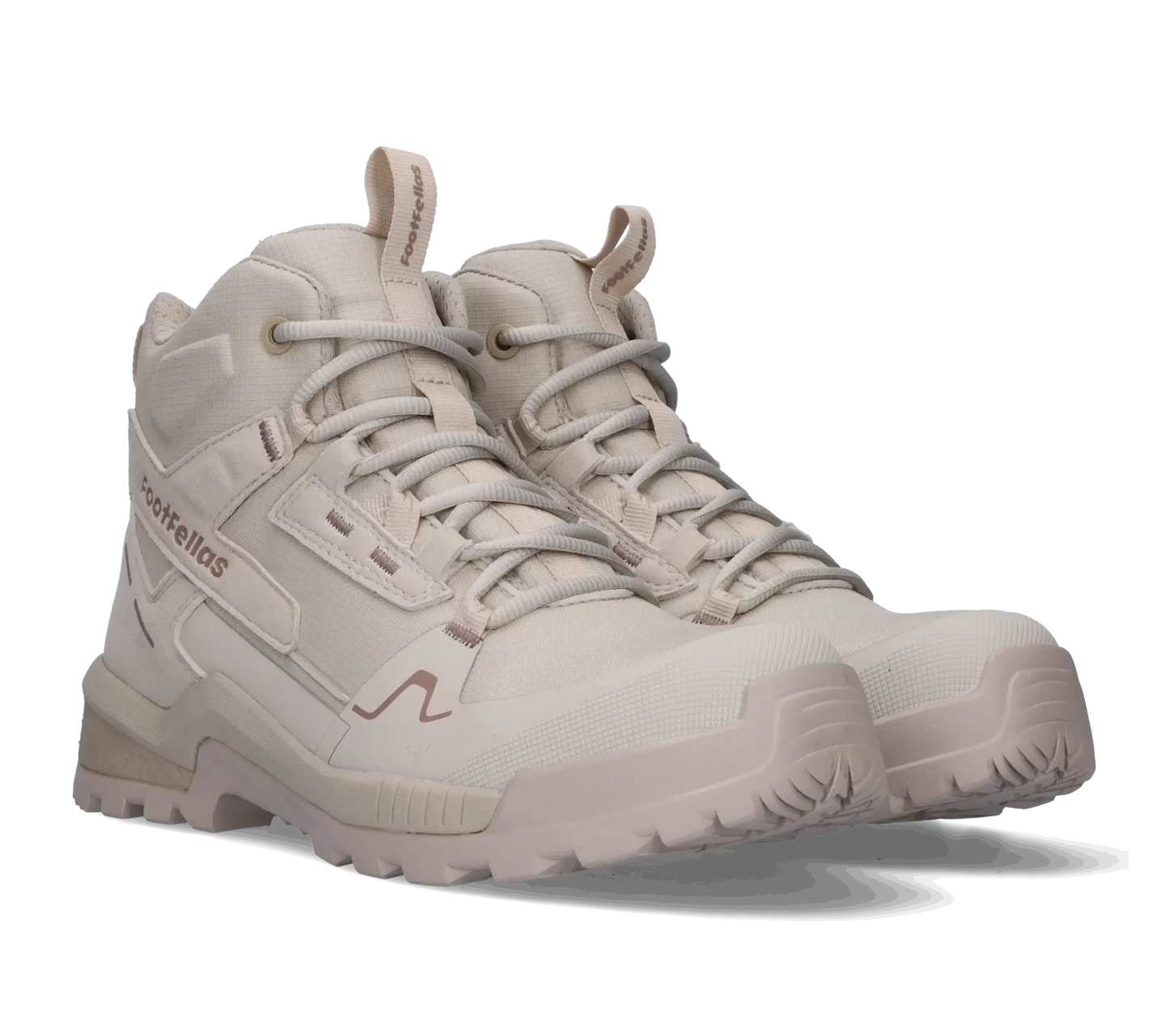 Footfellas dames werkschoenen S3S Joanne khaky paar boven