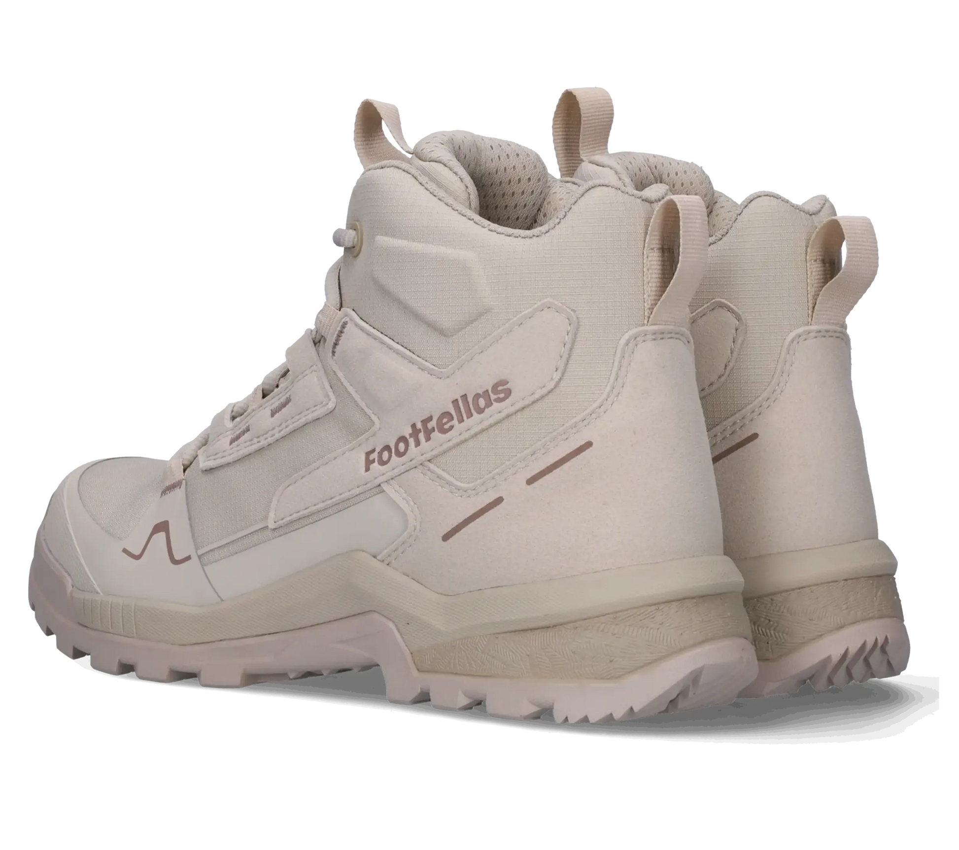 Footfellas dames werkschoenen S3S Joanne khaky paar achterkant