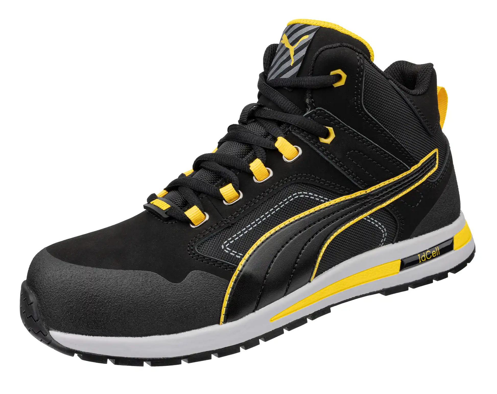 Puma werkschoenen Crosstwist Mid SB neus