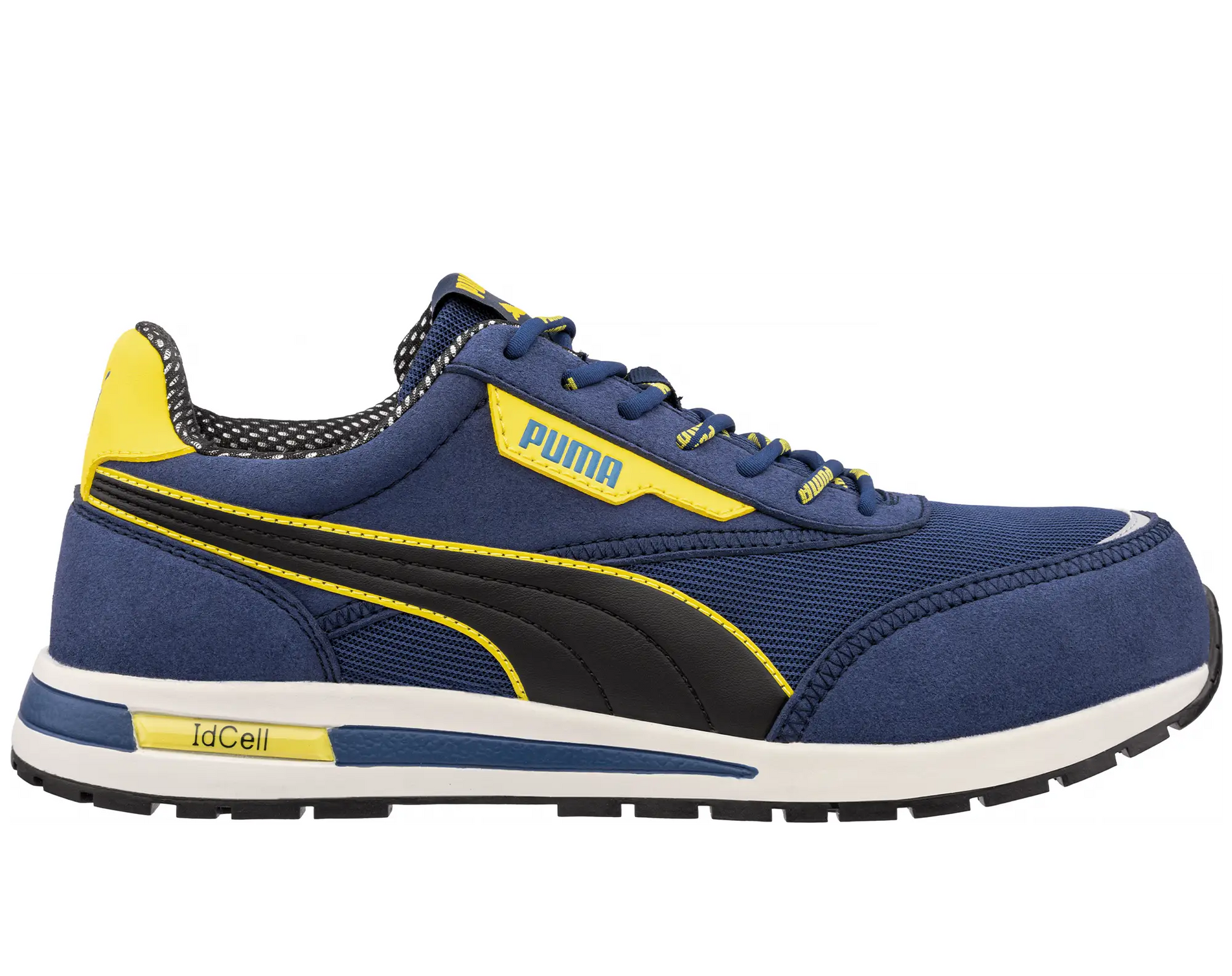 Puma werkschoenen Rider blue SB voorkant