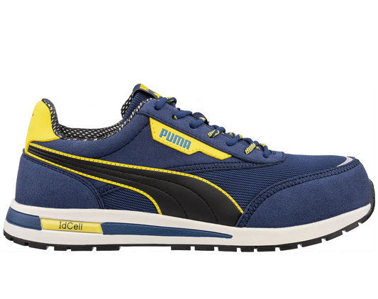 Puma werkschoenen Rider blue SB voorkant
