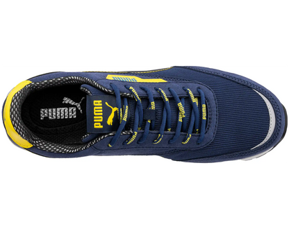 Puma werkschoenen Rider blue SB bovenkant
