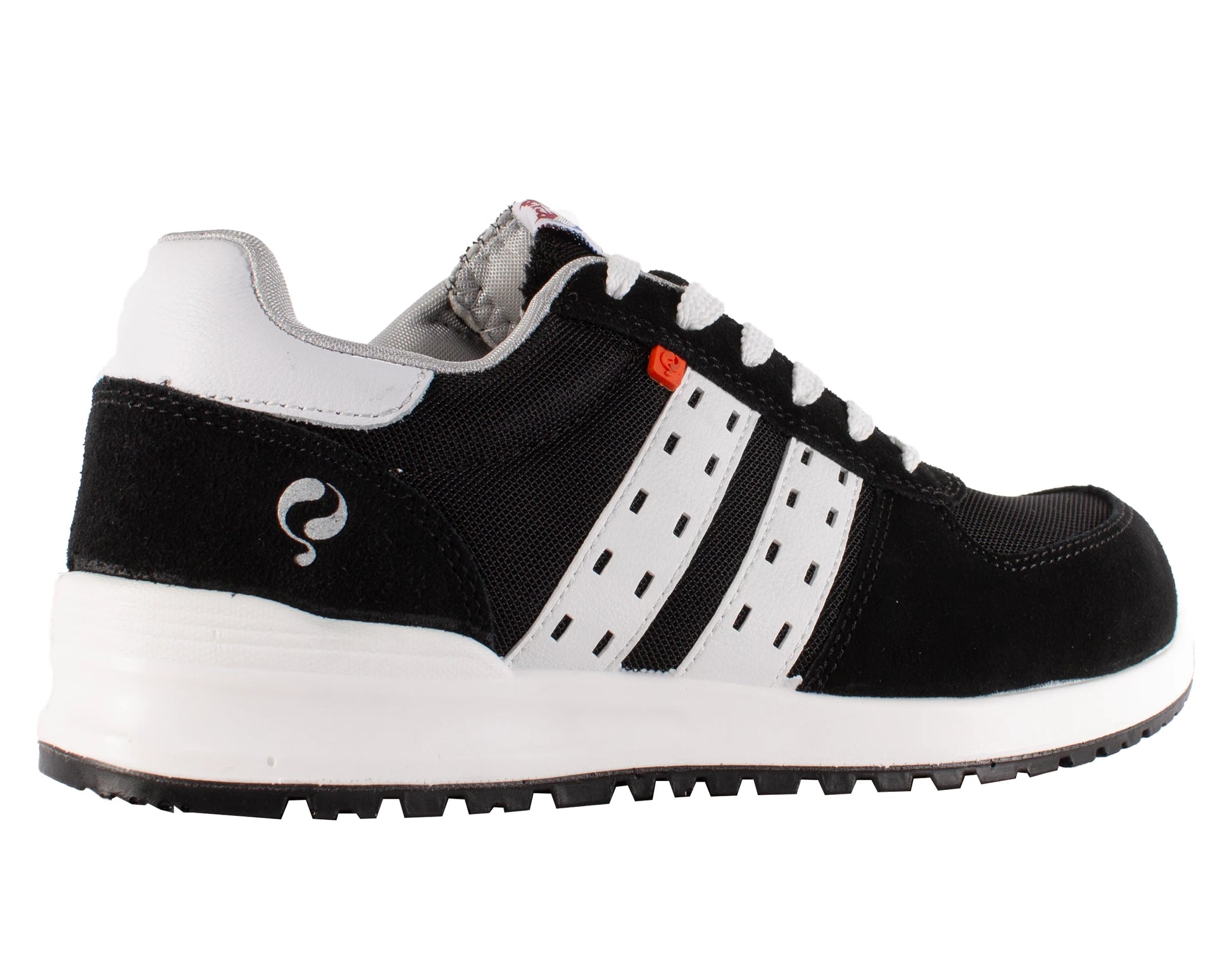 Quick werkschoenen S1P SRC Sprint Zwart achterkant