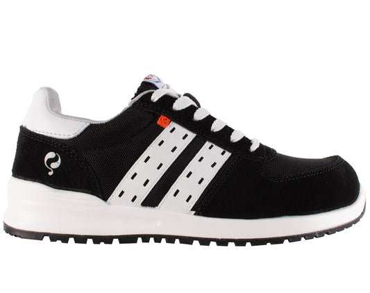 Quick werkschoenen S1P SRC Sprint Zwart voorkant