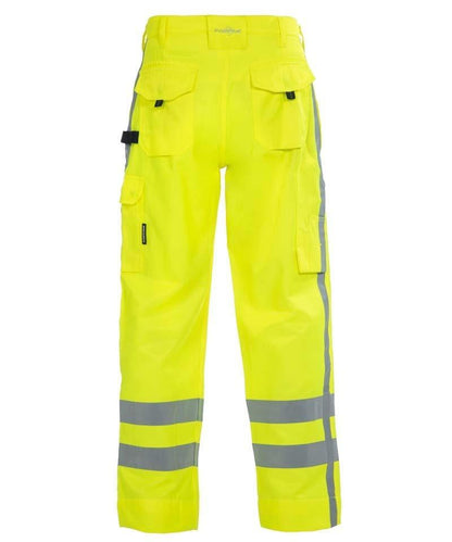 RWS Werkbroek Auxerre Geel achterkant