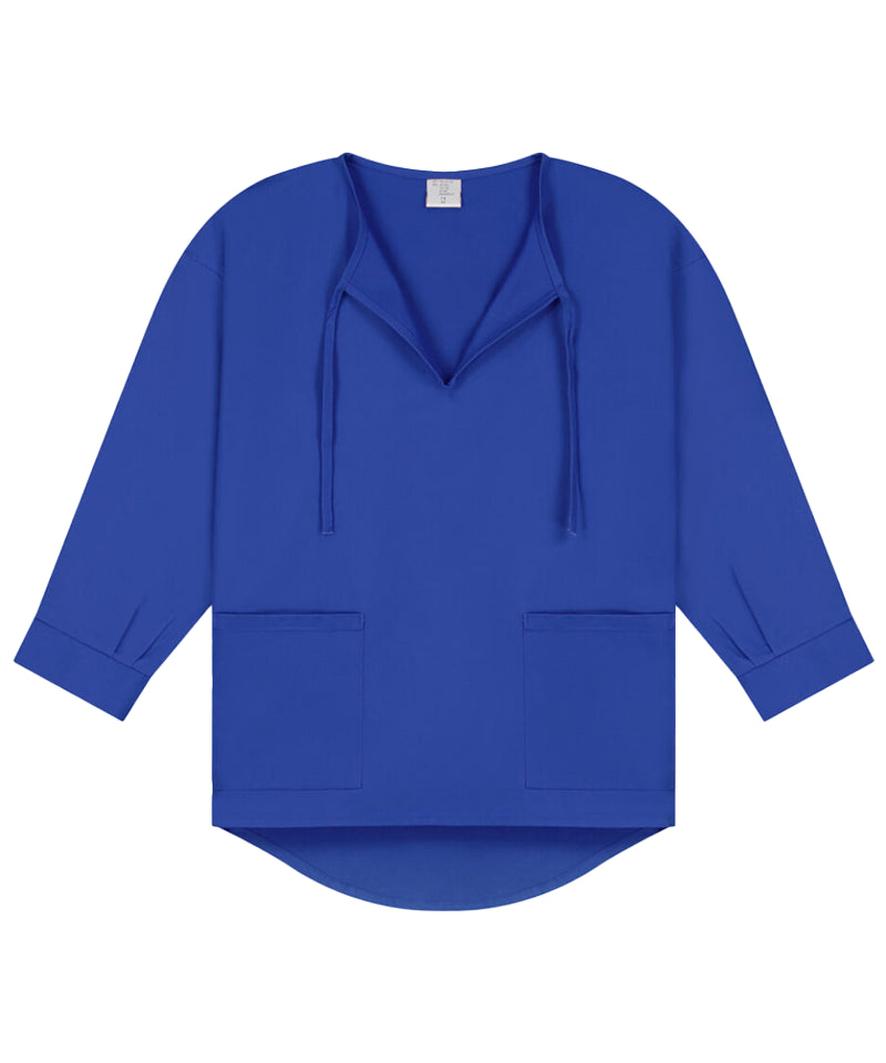 Boerenkiel Blauw voorkant