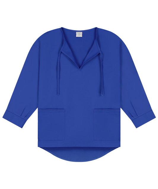 Boerenkiel Blauw voorkant