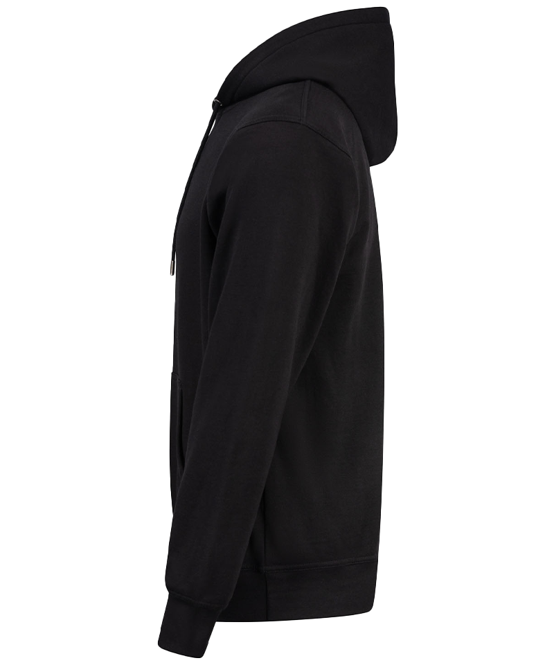 Back to Basics Basic Hoodie Timmy zwart zijkant