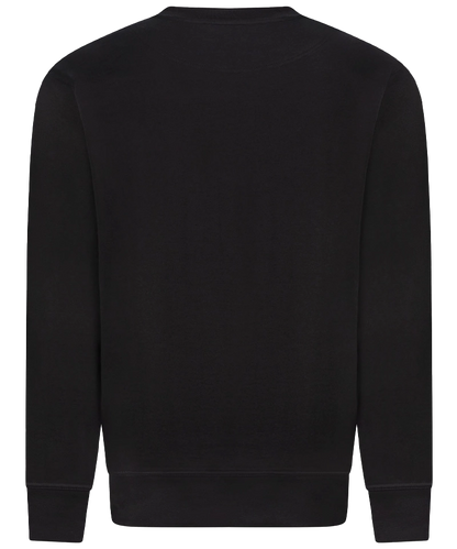 Back to Basics Basic Sweater Tommy zwart achterkant