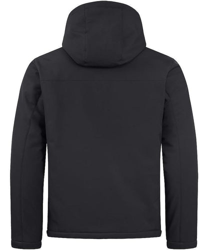 Softshell Clique gevoerd capuchon achterkant