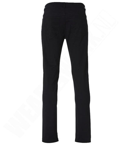 Stretch werkbroek Clique heren zwart achterkant