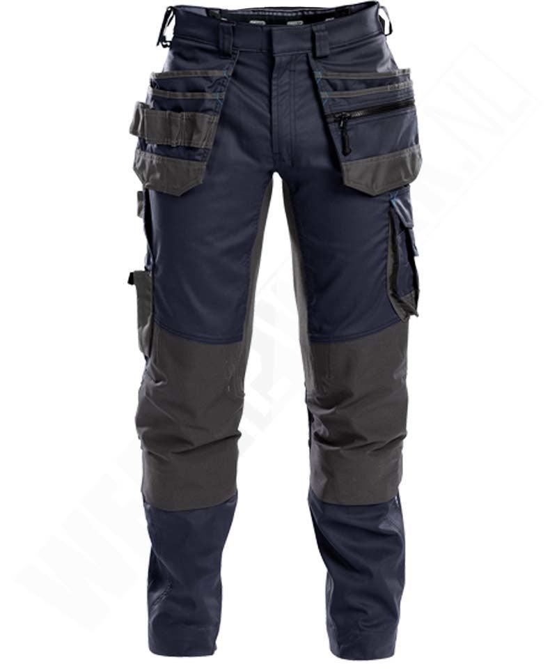 Werkbroek Dassy stretch Flux navy