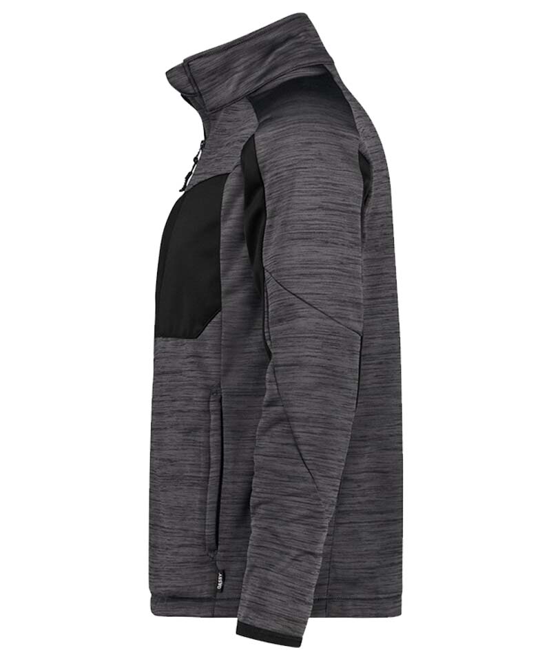Dassy vest Convex next Grijs zijkant