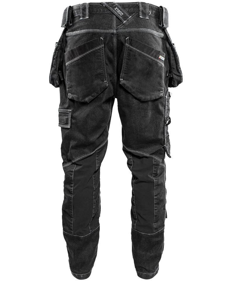 Blaklader werkbroek Baggy Stretch 1999-1141 zwart achterkant