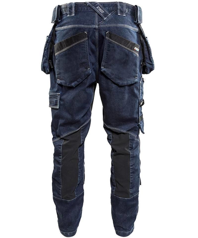 Blaklader werkbroek Baggy Stretch 1999-1141 navy achterkant