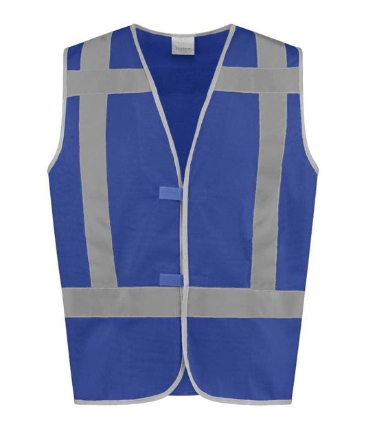 RWS Veiligheidshesje blauw voorkant