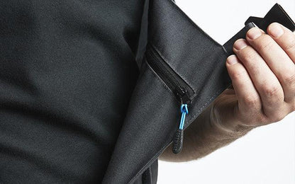 Amerikaanse stretch overall T704 detail