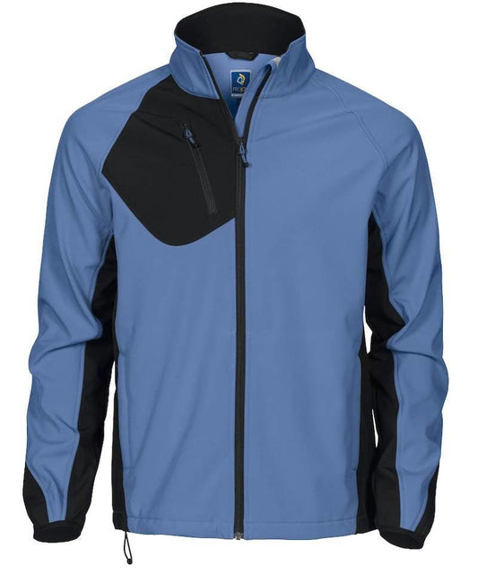 Softshell jas ProJob 2422 blauw