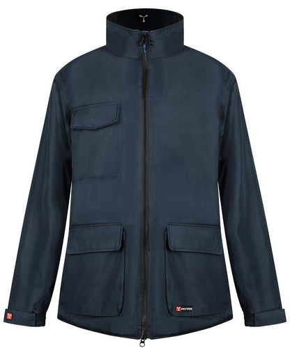 Gevoerde werkjas renegade blauw