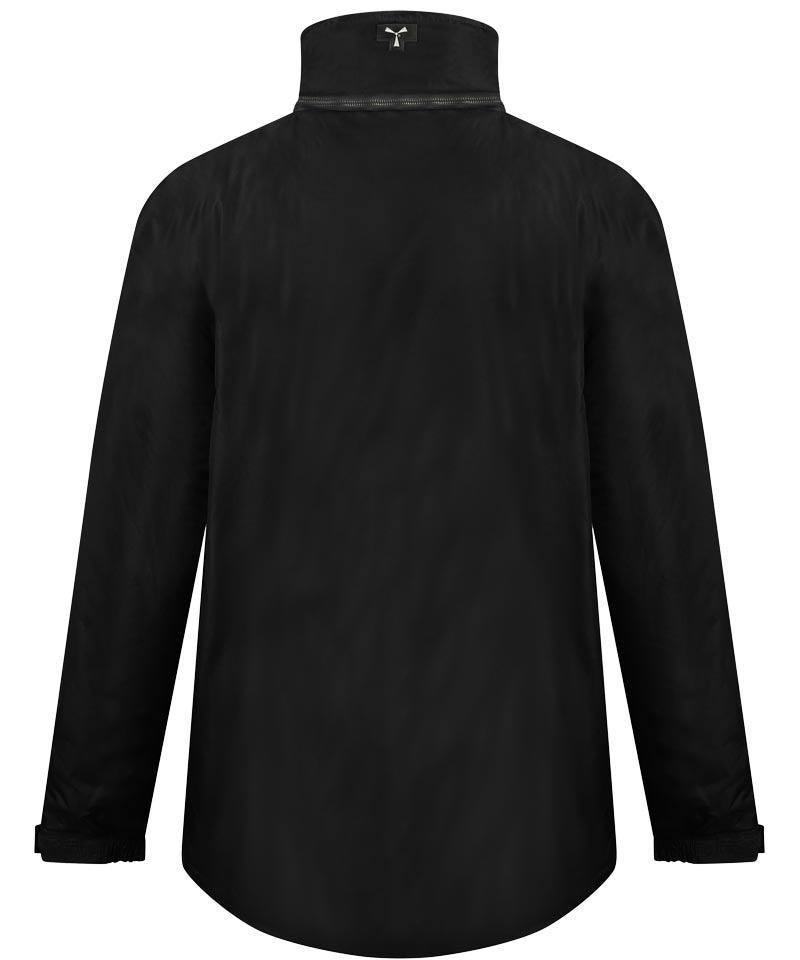 Gevoerde werkjas renegade  zwart achterkant