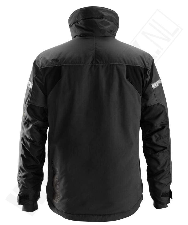 Gevoerde werkjas Snickers 1100 achterkant