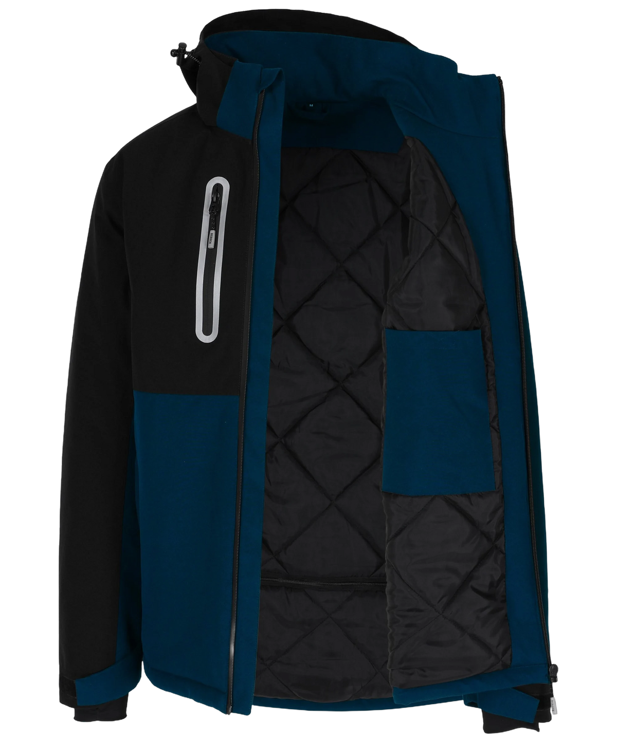 Herock Gevoerde winterjas Orion zwart navy 2