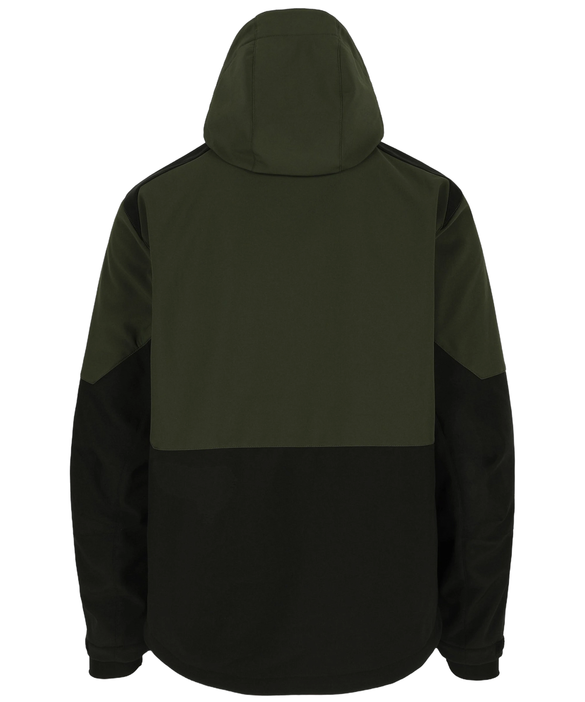 Herock Stretch softshell jas Ragnar groen zwart achterkant