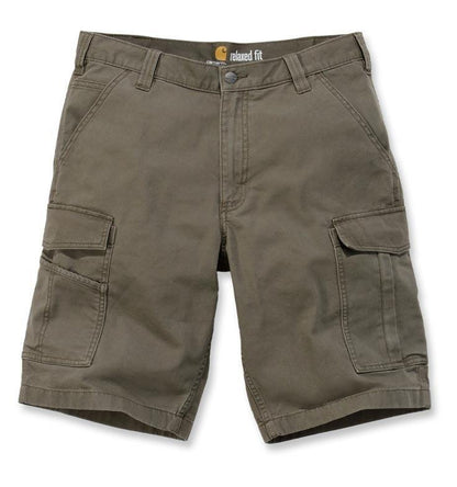 Carhartt Rigby Cargo Korte werkbroek groen voorkant 
