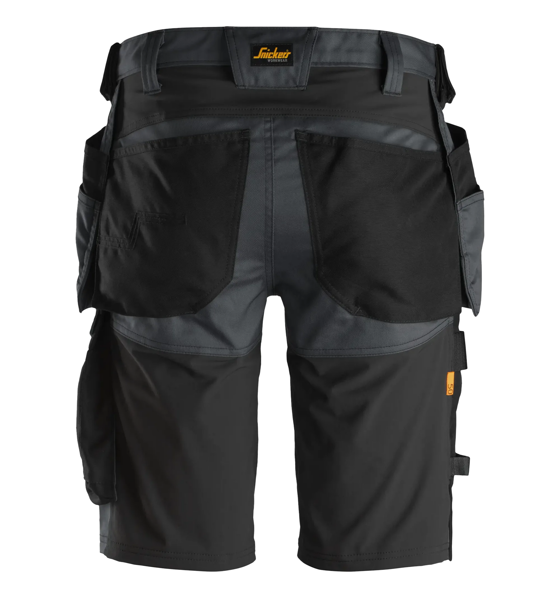 Snickers korte werkbroek stretch 6141 achterkant