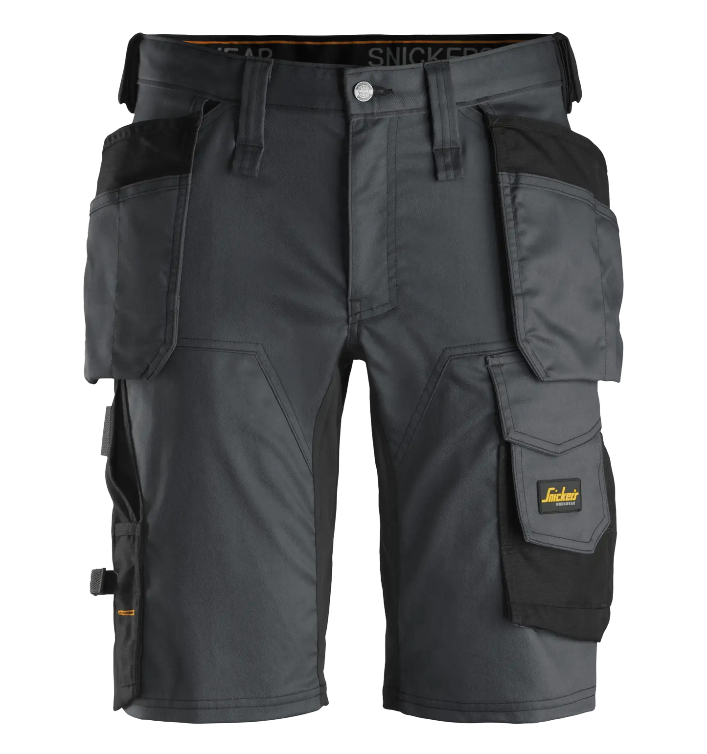 Snickers korte werkbroek stretch 6141 grijs