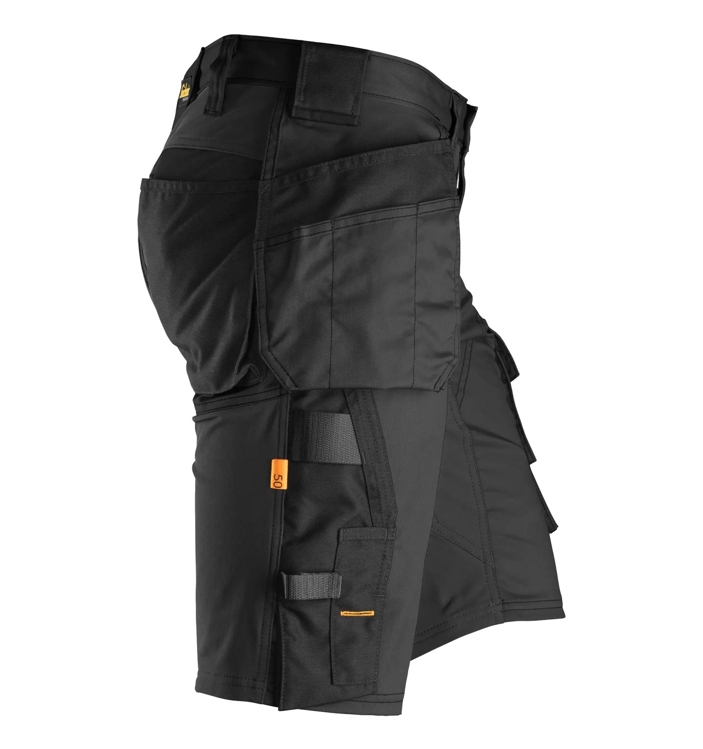Snickers korte werkbroek stretch 6141 rechts