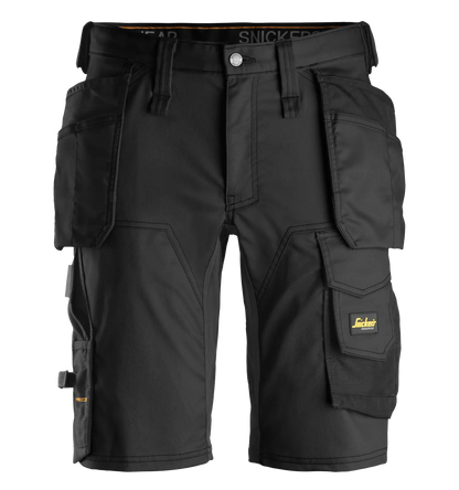 Snickers korte werkbroek stretch 6141 voorkant