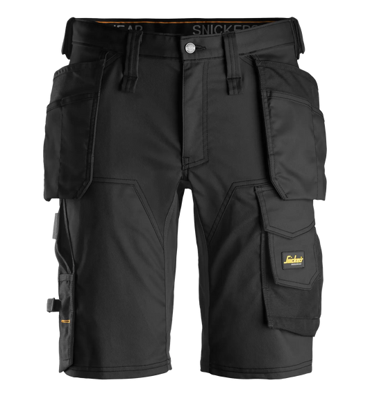Snickers korte werkbroek stretch 6141 voorkant