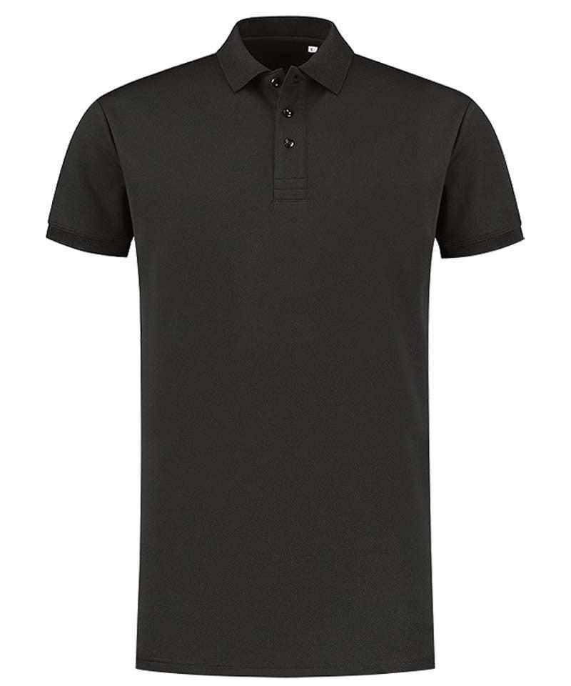 Poloshirt Cooldry Lemon & Soda antraciet