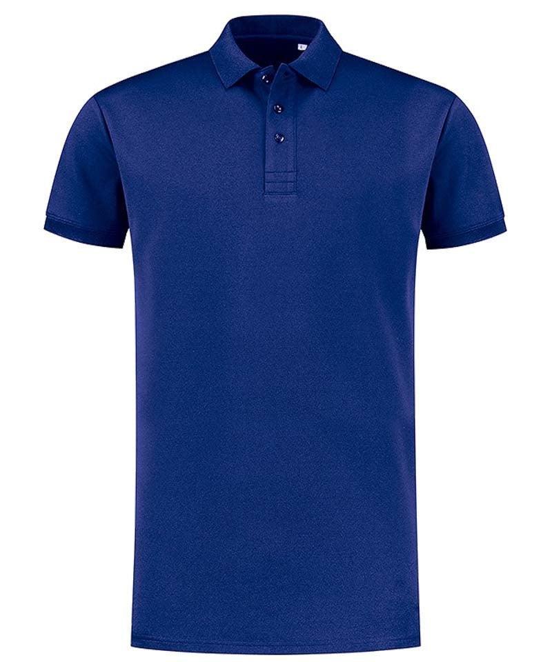 Poloshirt Cooldry Lemon & Soda blauw