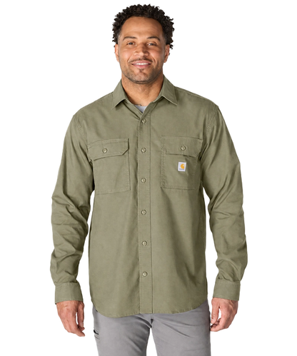 Carhartt Glenwood Overhemd 107685 model aan voorkant
