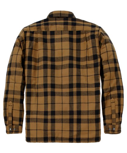 Carhartt gevoerd overhemd 107017 Bruin achterkant