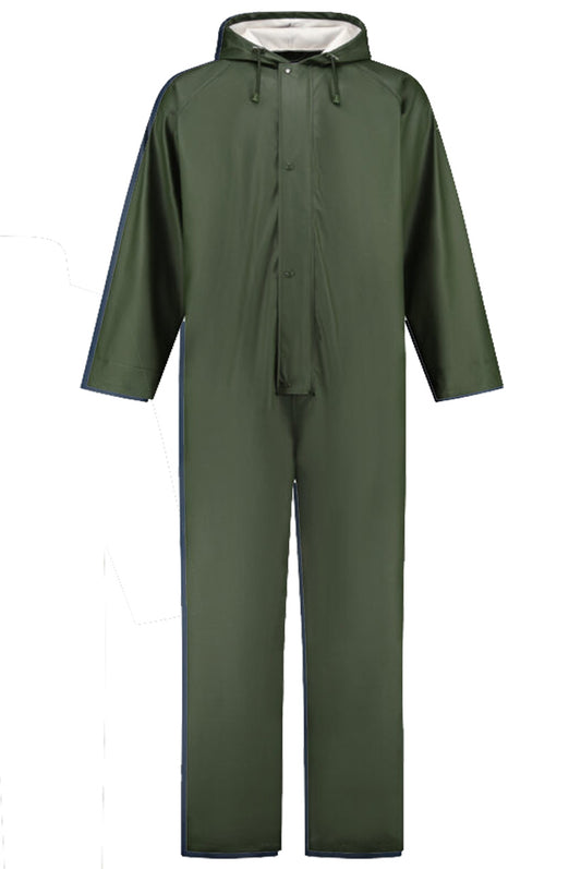 regenoverall groen voorkant