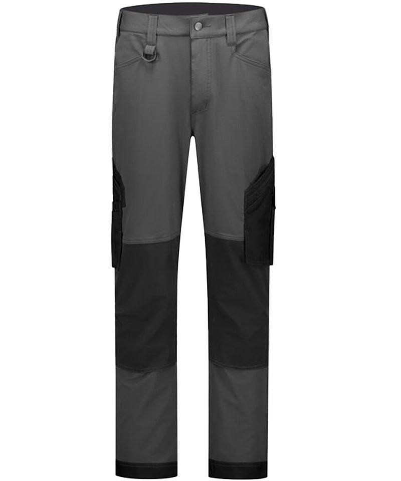 4-Way stretch ripstop Werkbroek  grijs voorkant