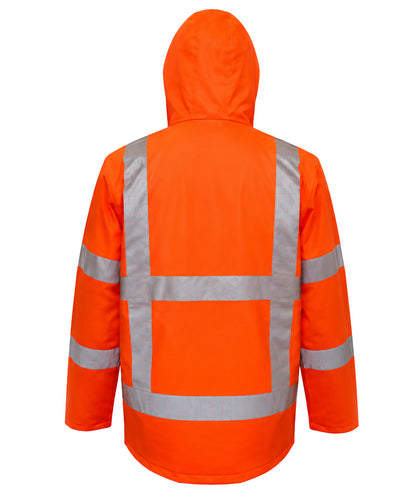 Regenjas RWS PU stretch achterkant