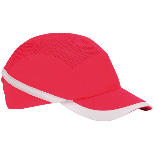 Stootcap ventilerend Rood