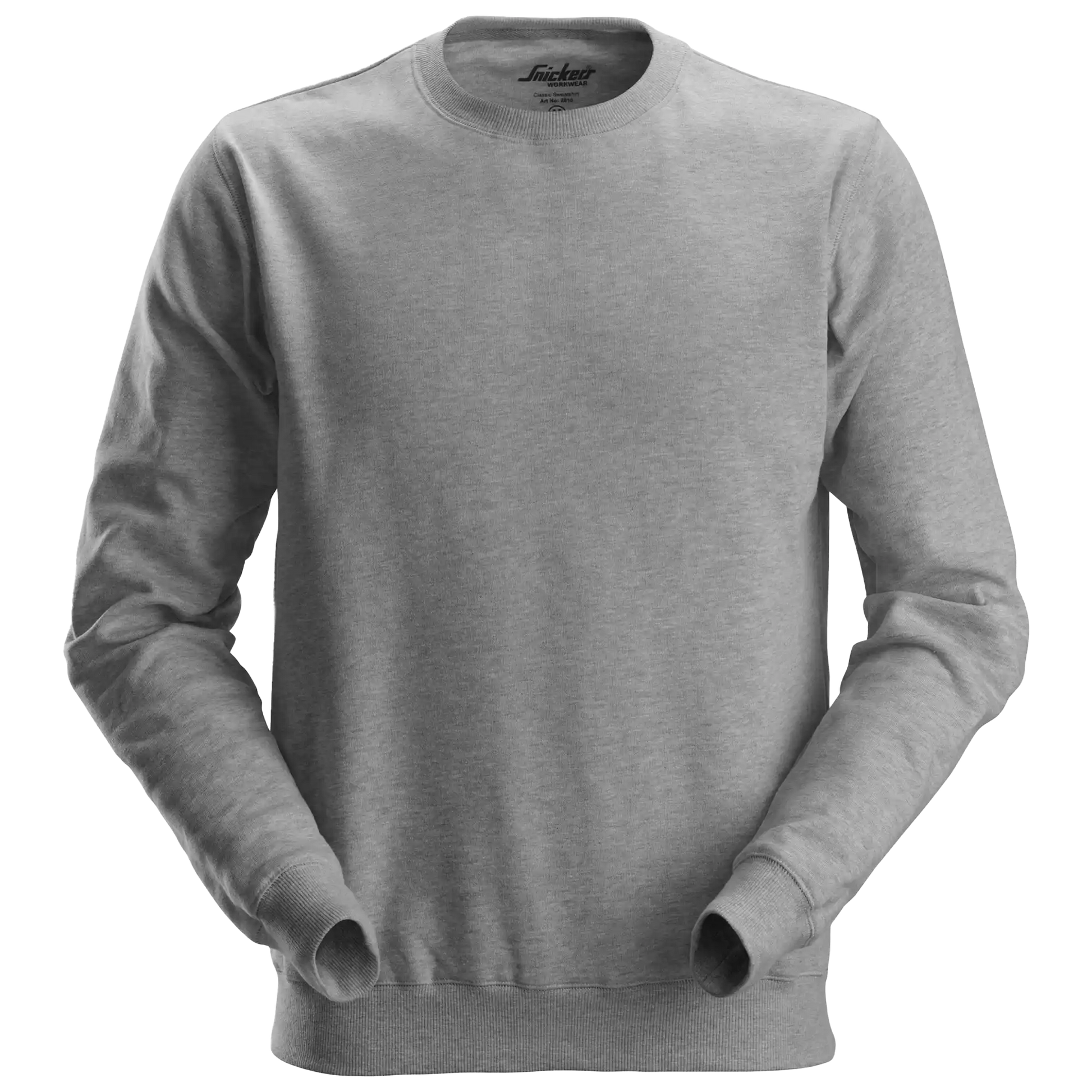 Sweater Snickers 2810 lichtgrijs voorkant