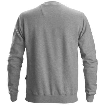 Sweater Snickers 2810 lichtgrijs achterkant
