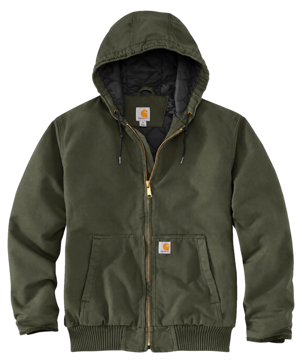 Carhartt Active vest 104050 groen voorkant