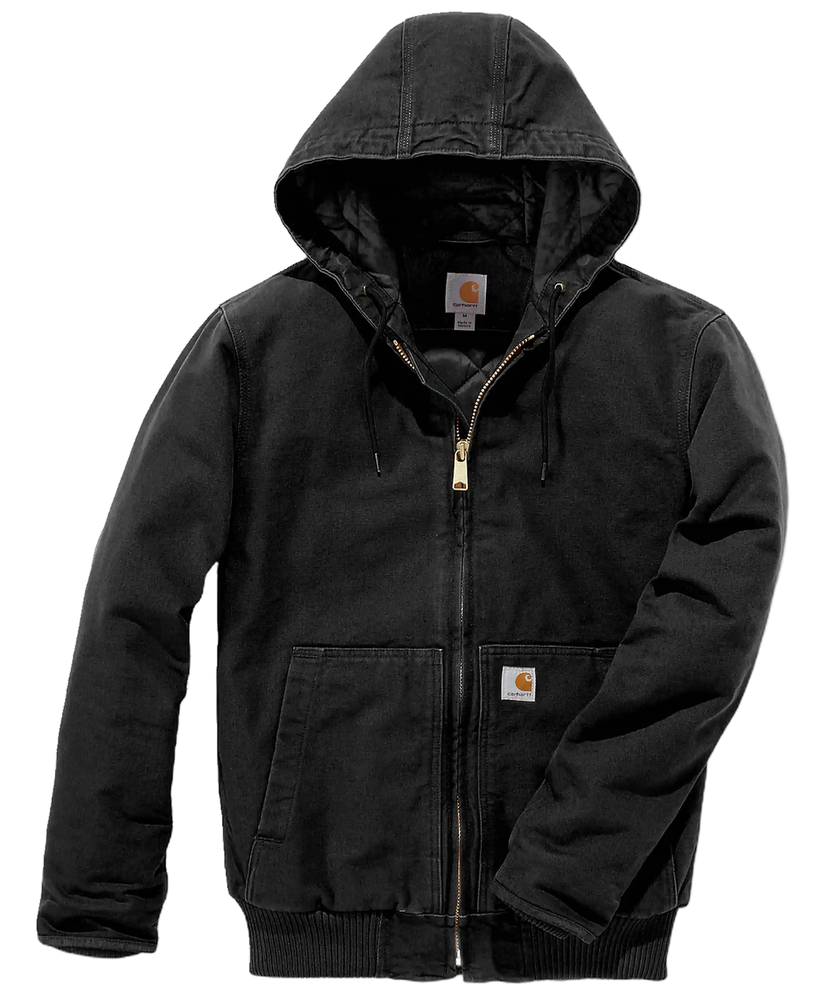 Carhartt Active vest 104050 zwart voorkant
