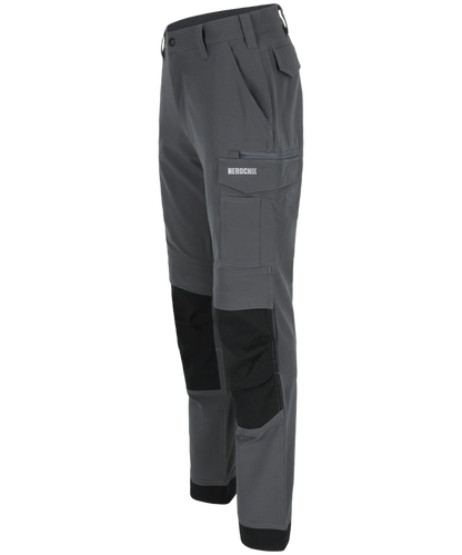 Herock Stretch Werkbroek Gunnar grijs zijkant rechts