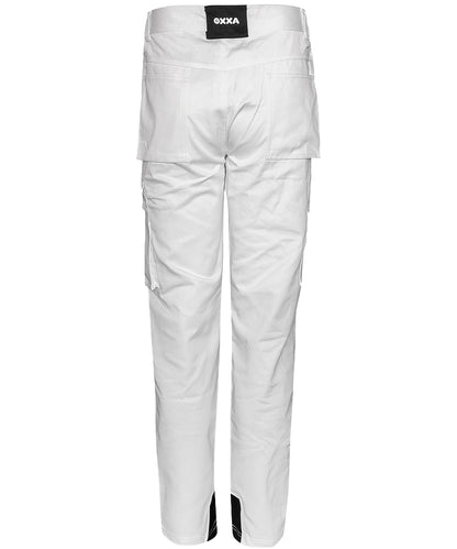 Oxxa schilderswerkbroek achterkant wit