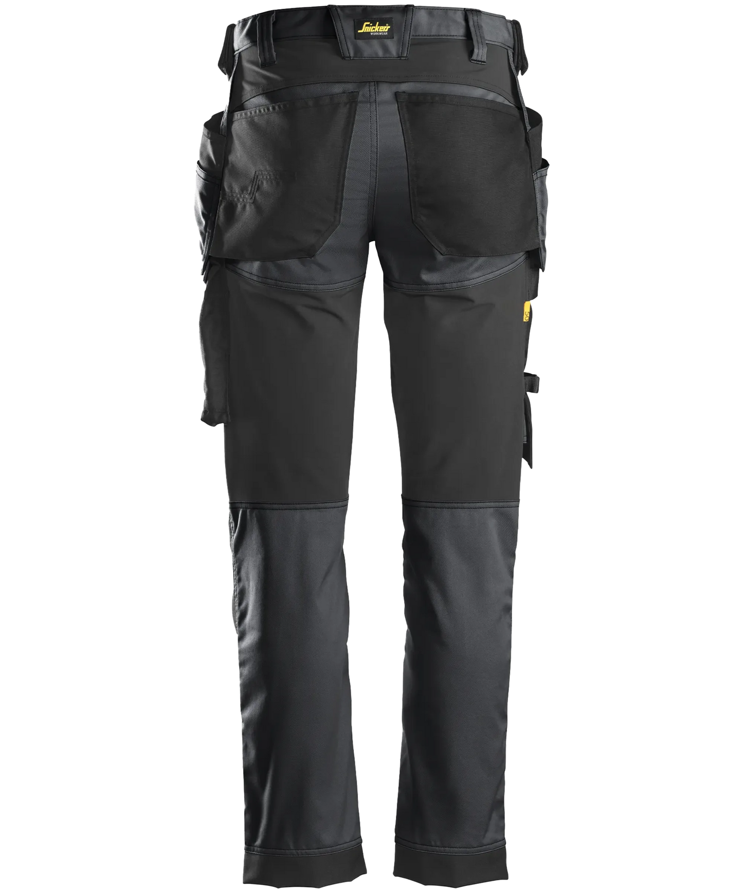 Stretch werkbroek Snickers 6241 grijs achterkant