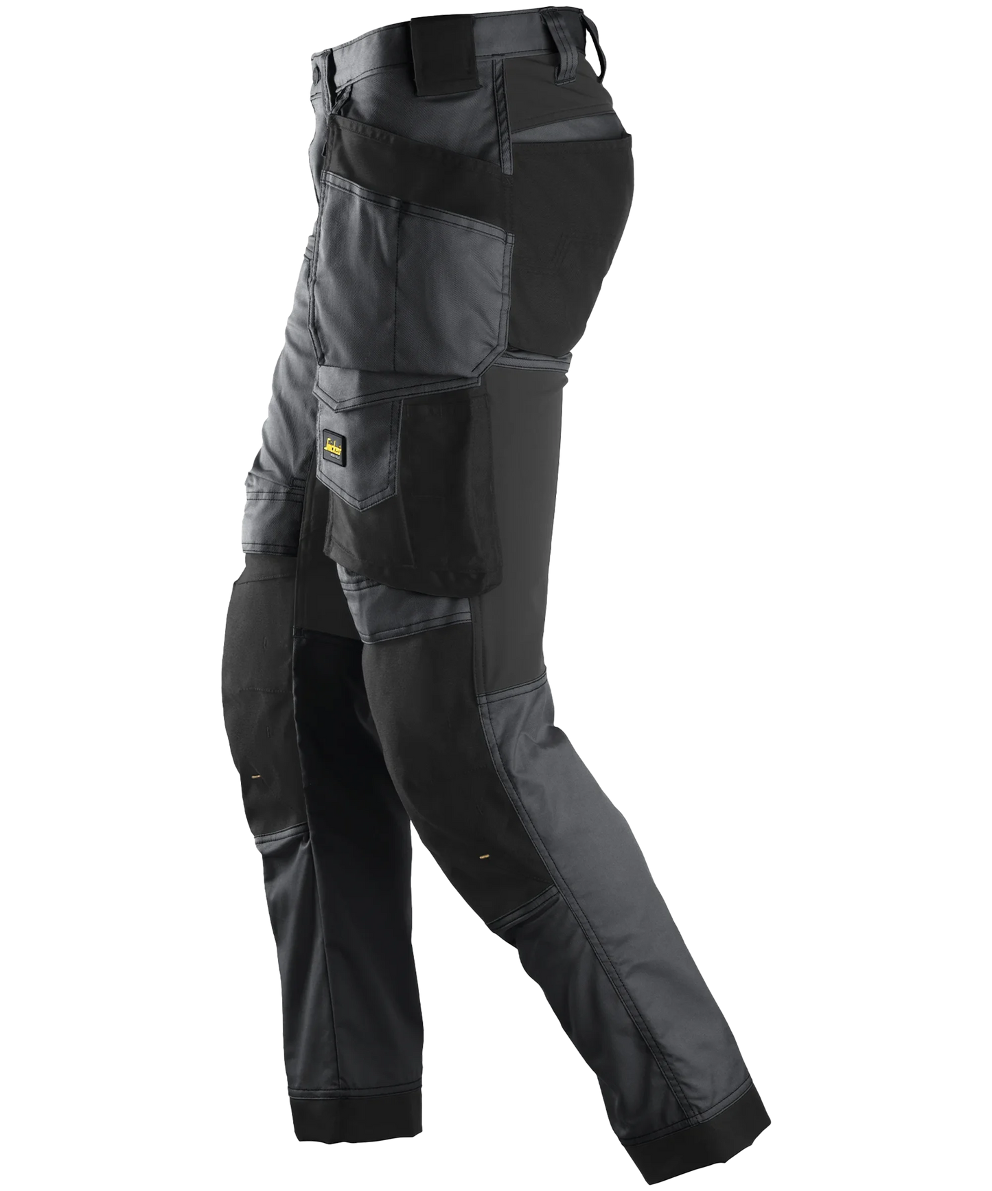 Stretch werkbroek Snickers 6241 grijs links