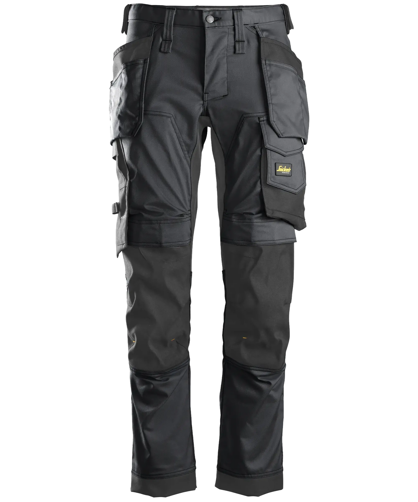 Stretch werkbroek Snickers 6241 grijs voorkant